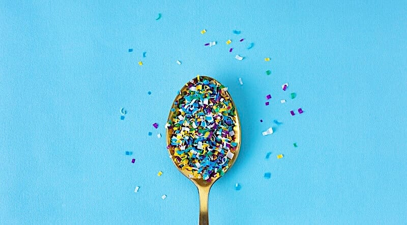 Microplastics in food